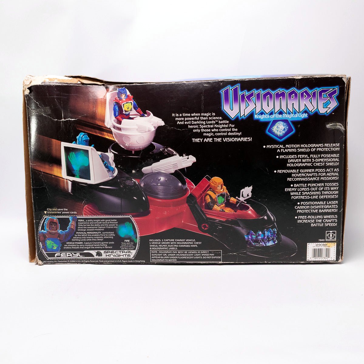 Visionaries Capture Chariot 1987 Hasbro Complete with Feryl Spectral Knights