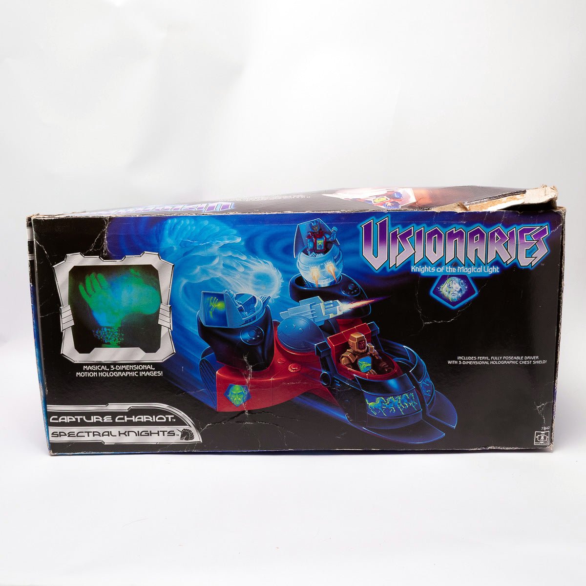 Visionaries Capture Chariot 1987 Hasbro Complete with Feryl Spectral Knights Action Figure Vehicle Picture 3