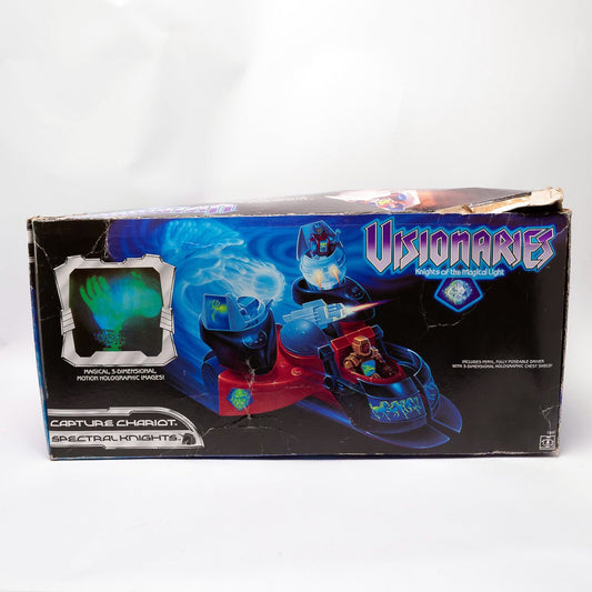 Visionaries Capture Chariot 1987 Hasbro Complete with Feryl Spectral KnightsAction Figure Vehicle Picture 3