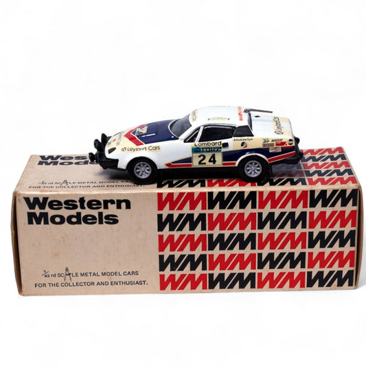 Western Models WRK 6 1976 Triumph TR7 Rally 1/43 White Metal Mint & Boxed
